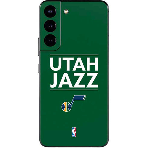 NBA Utah Jazz Standard - Yellow Galaxy S22 Skin
